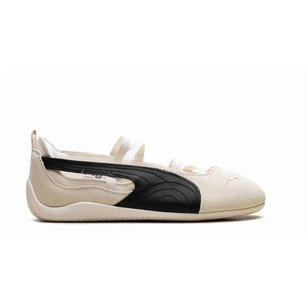 Puma Speedcat Ballet SD x Rosé Womens Size 8.5 White Black Frosty Pink 404395-01